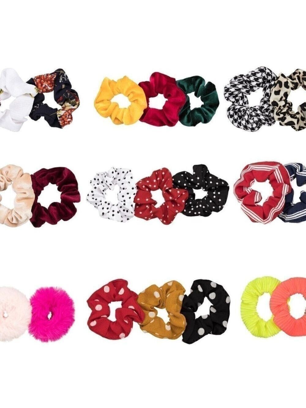 Hair Scrunchie Variety Pack - Picture 1 of 1
